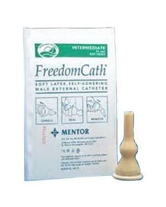 Freedom Cath Latex Self-Adhering Male External Catheter