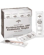 Povidone Iodine 10% USP Swabstick (3/Pk)