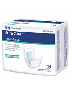 Covidien Sure Care Guards for Men - Extra Heavy Absorbency