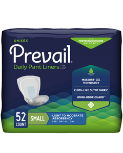 Prevail Daily Pant Liners - Moderate Absorbency - Small