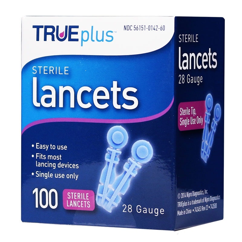 Lancet Universal Twist Top 28GA 100Ct